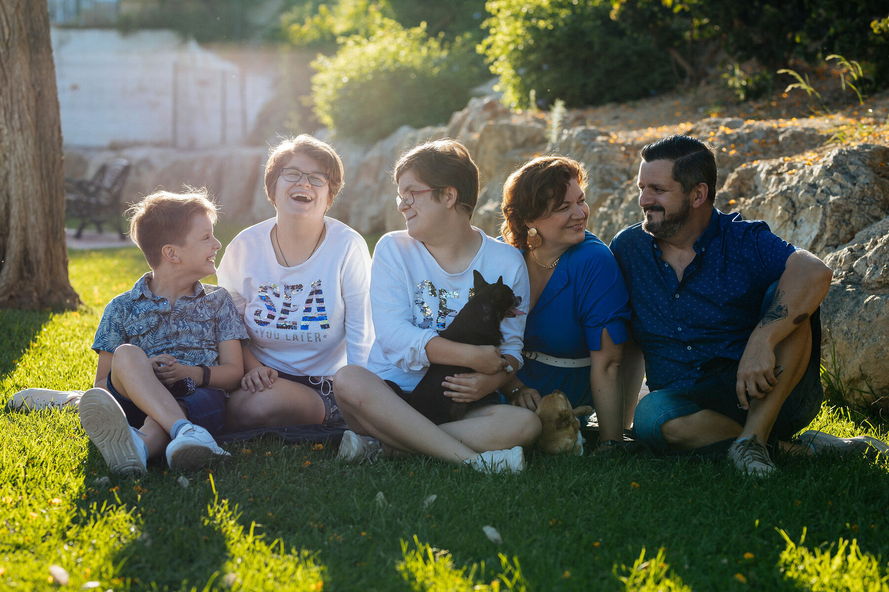 Family photoshoot in Fuengirola