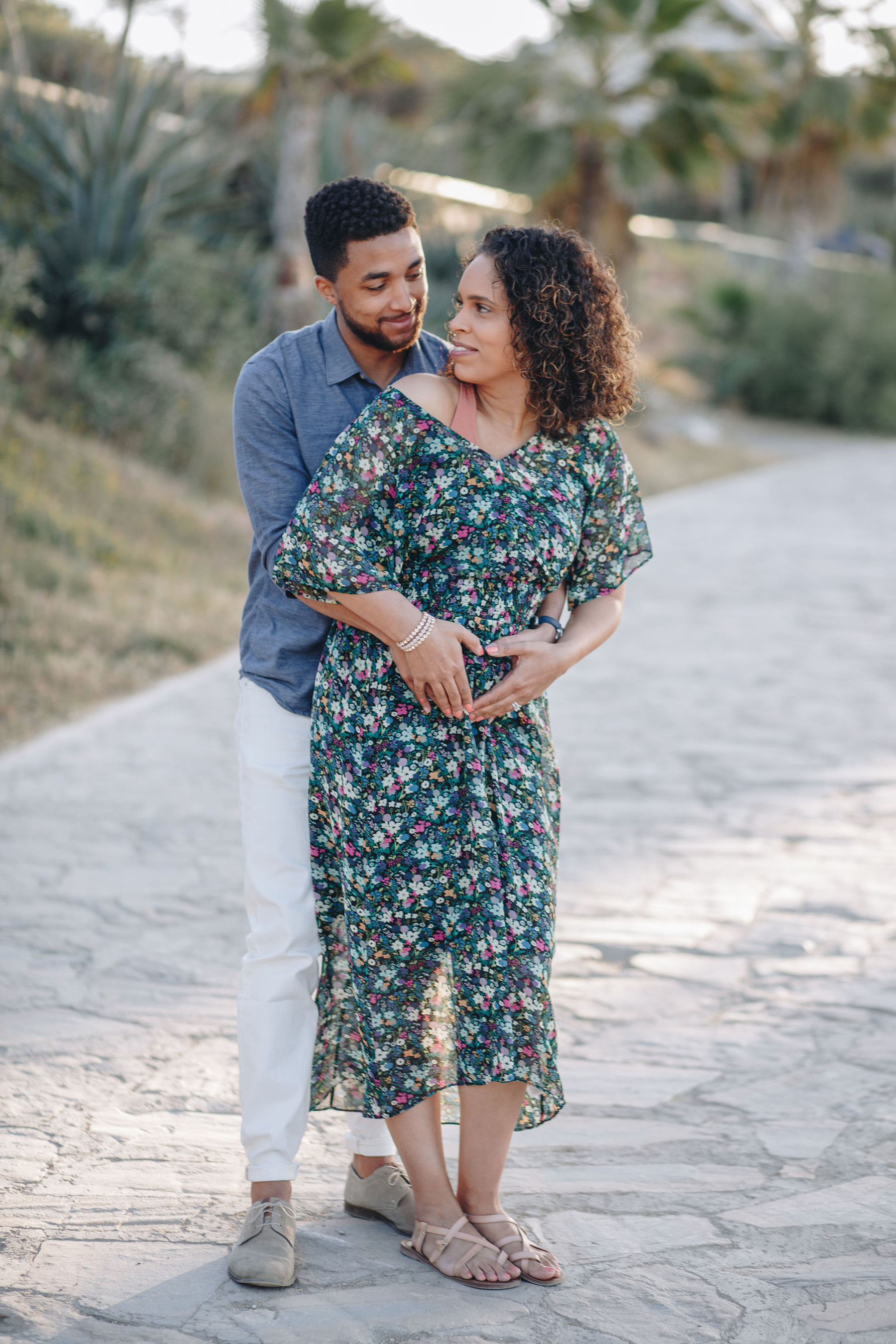 Sesión de fotos de embarazo en Málaga