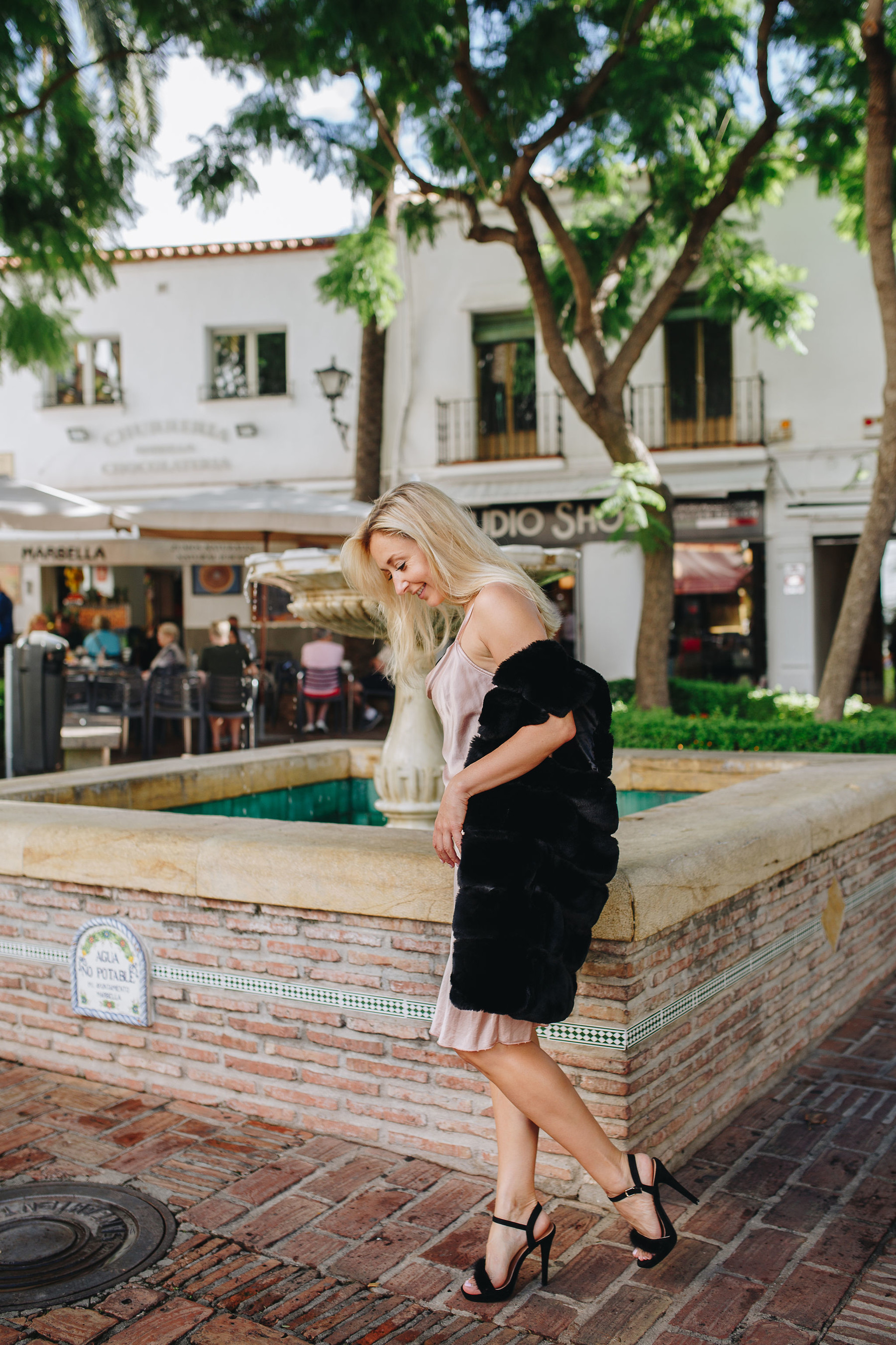 Street style photography in Marbella